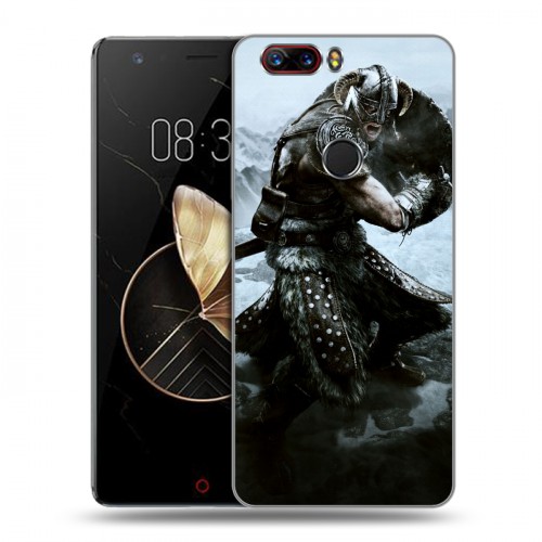 Дизайнерский пластиковый чехол для ZTE Nubia Z17 Skyrim