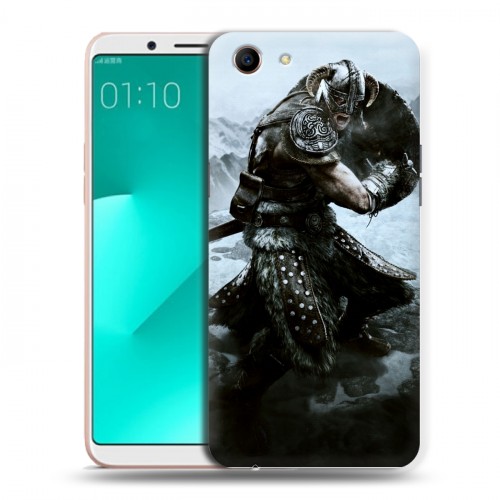 Дизайнерский пластиковый чехол для OPPO A83 Skyrim