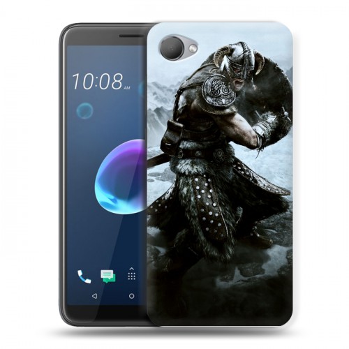 Дизайнерский пластиковый чехол для HTC Desire 12 Skyrim