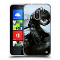 Дизайнерский пластиковый чехол для Nokia Lumia 620 Skyrim