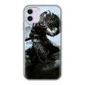 Дизайнерский силиконовый чехол для Iphone 11 Skyrim