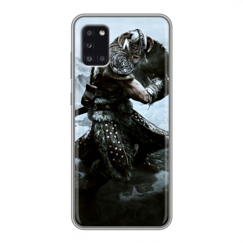 Дизайнерский силиконовый чехол для Samsung Galaxy A31 Skyrim