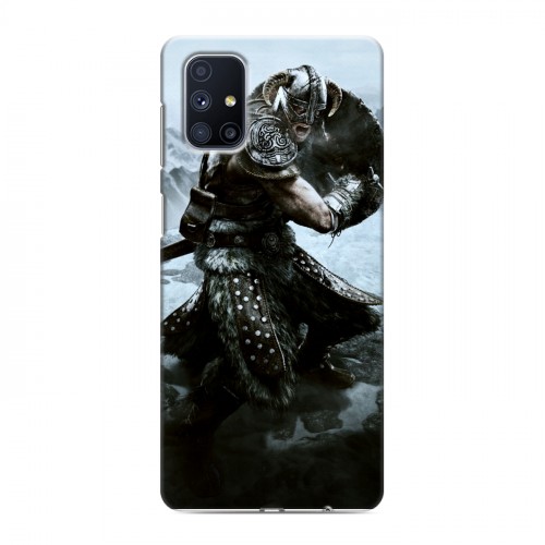 Дизайнерский пластиковый чехол для Samsung Galaxy M51 Skyrim