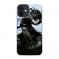 Дизайнерский пластиковый чехол для Iphone 12 Mini Skyrim