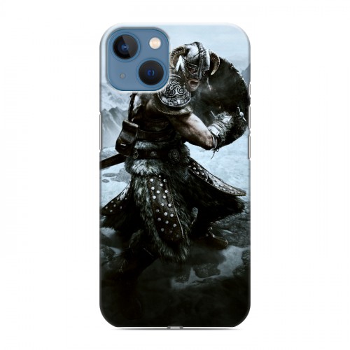 Дизайнерский силиконовый чехол для Iphone 13 Skyrim