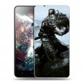 Дизайнерский силиконовый чехол для Lenovo S580 Ideaphone Skyrim