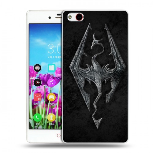 Дизайнерский силиконовый чехол для ZTE Nubia Z9 Max Skyrim