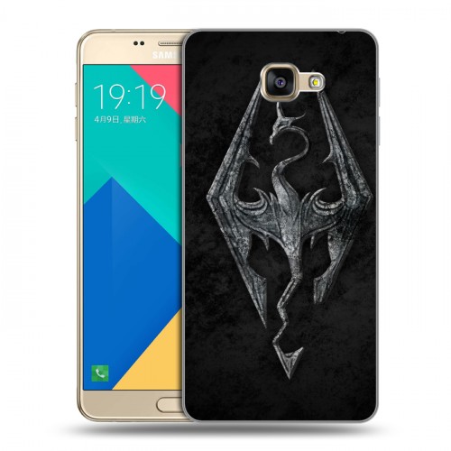 Дизайнерский силиконовый чехол для Samsung Galaxy A9 Skyrim