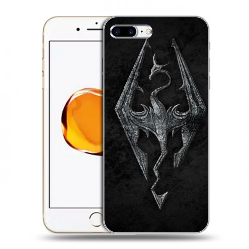 Дизайнерский пластиковый чехол для Iphone 7 Plus / 8 Plus Skyrim