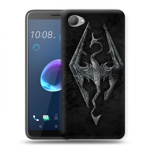 Дизайнерский пластиковый чехол для HTC Desire 12 Skyrim