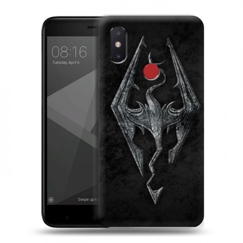 Дизайнерский пластиковый чехол для Xiaomi Mi8 SE Skyrim