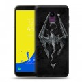 Дизайнерский пластиковый чехол для Samsung Galaxy J6 Skyrim