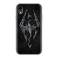 Дизайнерский силиконовый чехол для Iphone Xr Skyrim