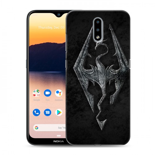 Дизайнерский пластиковый чехол для Nokia 2.3 Skyrim