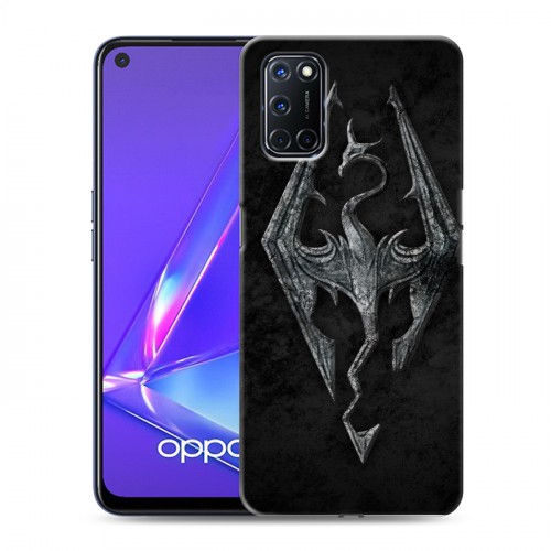 Дизайнерский пластиковый чехол для OPPO A52 Skyrim