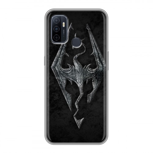 Дизайнерский силиконовый чехол для OPPO A53 Skyrim