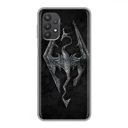 Дизайнерский силиконовый чехол для Samsung Galaxy A32 Skyrim