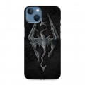 Дизайнерский силиконовый чехол для Iphone 13 Skyrim