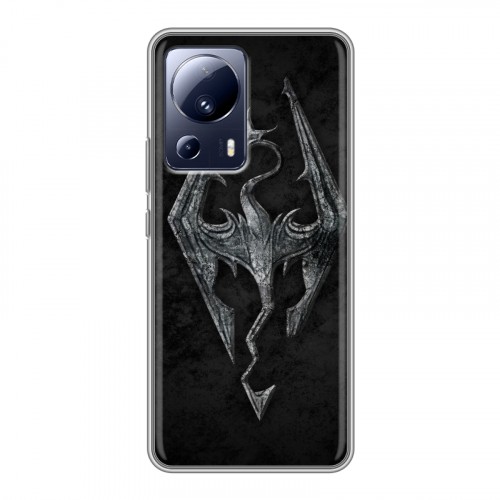 Дизайнерский силиконовый чехол для Xiaomi 13 Lite Skyrim