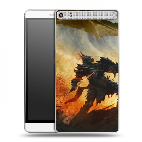 Дизайнерский пластиковый чехол для Lenovo Phab Plus Skyrim