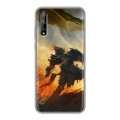 Дизайнерский силиконовый чехол для Huawei Y8p Skyrim