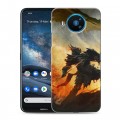 Дизайнерский силиконовый чехол для Nokia 8.3 Skyrim