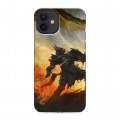 Дизайнерский силиконовый чехол для Iphone 12 Skyrim