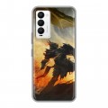 Дизайнерский силиконовый чехол для Tecno Camon 18 Skyrim