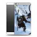 Дизайнерский пластиковый чехол для Lenovo Phab Plus Skyrim