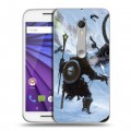 Дизайнерский пластиковый чехол для Lenovo Moto G Skyrim