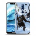 Дизайнерский силиконовый чехол для Nokia 5.1 Plus Skyrim