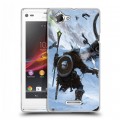 Дизайнерский пластиковый чехол для Sony Xperia L Skyrim