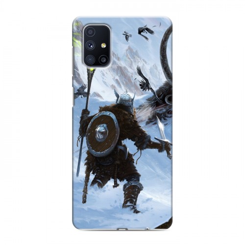 Дизайнерский пластиковый чехол для Samsung Galaxy M51 Skyrim