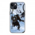 Дизайнерский пластиковый чехол для Iphone 14 Skyrim