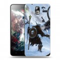 Дизайнерский силиконовый чехол для Lenovo S580 Ideaphone Skyrim