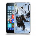 Дизайнерский пластиковый чехол для Microsoft Lumia 640 Skyrim