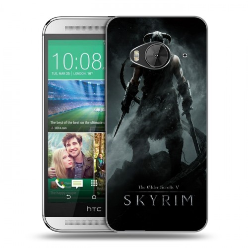 Дизайнерский силиконовый чехол для HTC One ME Skyrim