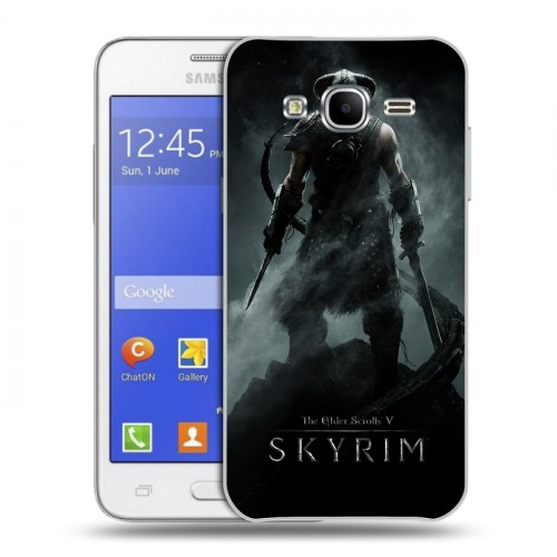 Дизайнерский силиконовый чехол для Samsung Galaxy J7 Skyrim