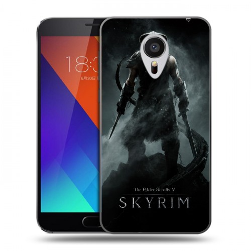 Дизайнерский пластиковый чехол для Meizu MX5 Skyrim