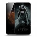 Дизайнерский пластиковый чехол для Huawei G8 Skyrim