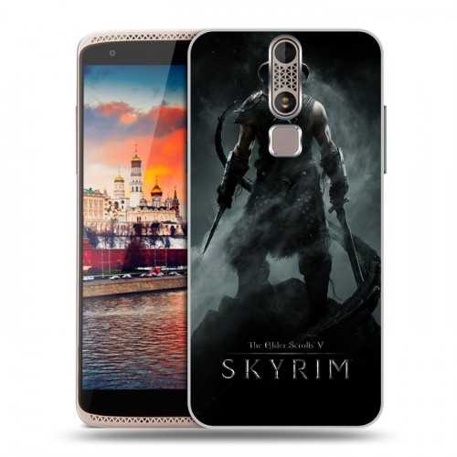 Дизайнерский пластиковый чехол для ZTE Axon Mini Skyrim