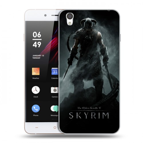 Дизайнерский пластиковый чехол для OnePlus X Skyrim