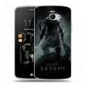 Дизайнерский силиконовый чехол для LG K5 Skyrim