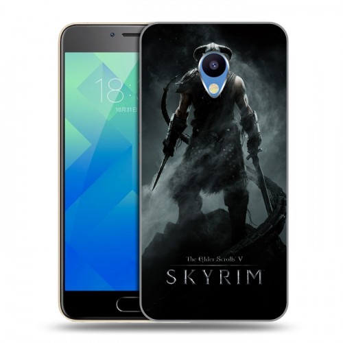 Дизайнерский пластиковый чехол для Meizu M5 Skyrim