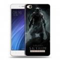 Дизайнерский силиконовый чехол для Xiaomi RedMi 4A Skyrim