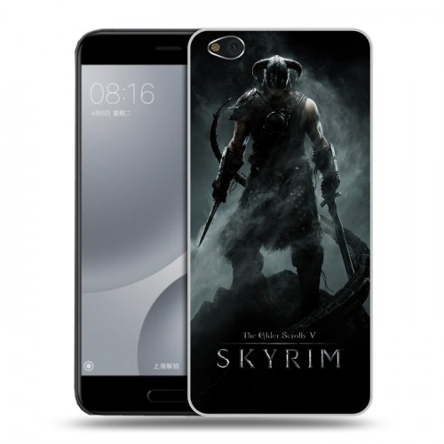 Дизайнерский пластиковый чехол для Xiaomi Mi5C Skyrim