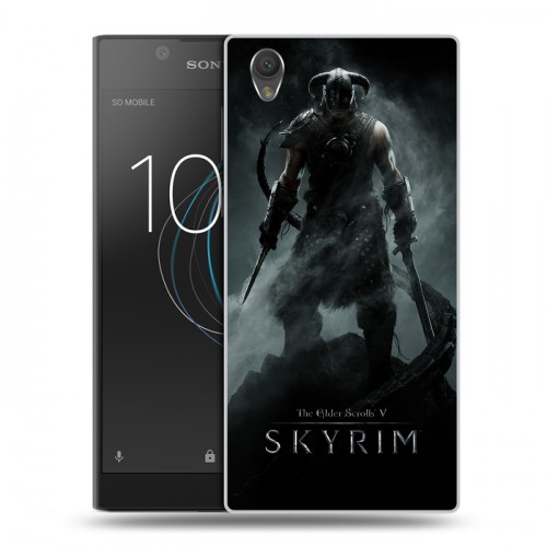 Дизайнерский пластиковый чехол для Sony Xperia L1 Skyrim