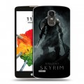 Дизайнерский пластиковый чехол для LG Stylus 3 Skyrim