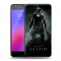 Дизайнерский пластиковый чехол для Meizu M6 Skyrim