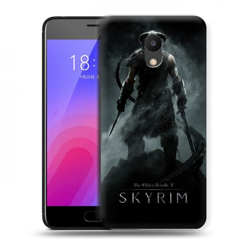 Дизайнерский пластиковый чехол для Meizu M6 Skyrim